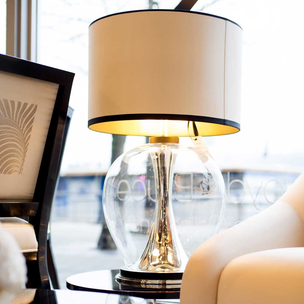 Pieter Adam french table lamp